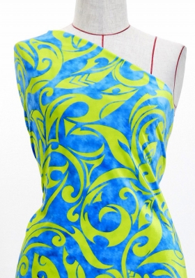 Hula Fabric / Kahiko&Tiare / JKH-578-TBLYE