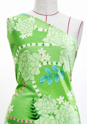 Hula Fabric / Lokelani / JKH-580-GR