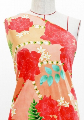 Hula Fabric / Lokelani / JKH-580-RD