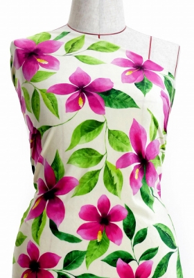 Hula Fabric / Hibiscus / JKH-586-CR