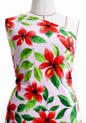 Hula Fabric / Hibiscus / JKH-586-LPI