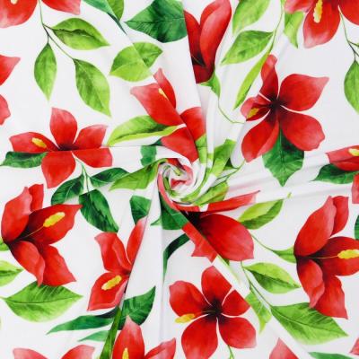 Hula Fabric / Hibiscus / JKH-586-WHRD