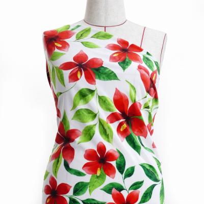 Hula Fabric / Hibiscus / JKH-586-WHRD