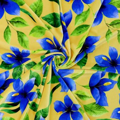 Hula Fabric / Hibiscus / JKH-586-YE