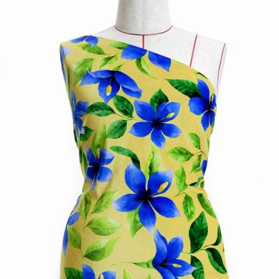 Hula Fabric / Hibiscus / JKH-586-YE
