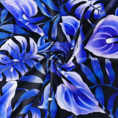 Hula Fabric / Anthurium / JKH-588-BL