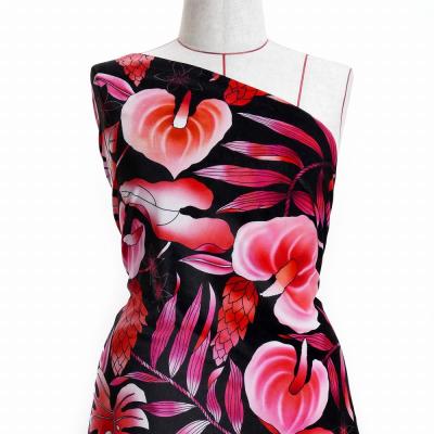 Hula Fabric / Anthurium / JKH-588-RD