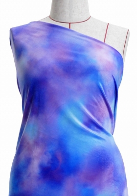 Hula Fabric / Blue & Purple / JKH-590-BLPU