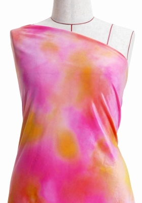 Hula Fabric / Orange & Pink / JKH-590-ORPI