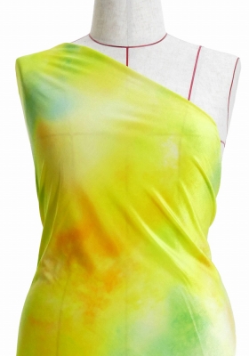 Hula Fabric / Yellow & Green / JKH-590-YEGR