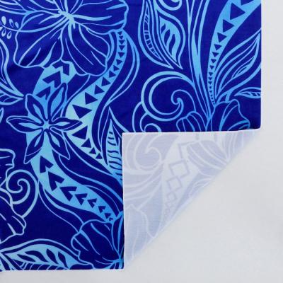 Hula Fabric / Kahiko&Hibiscus / JKH-592-BL