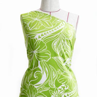 Hula Fabric / Kahiko&Hibiscus / JKH-592-GR