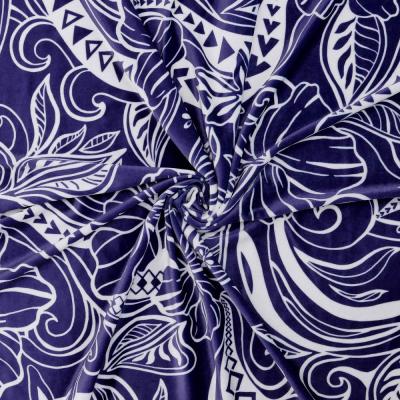 Hula Fabric / Kahiko&Hibiscus / JKH-592-NV