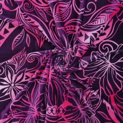 Hula Fabric / Kahiko&Hibiscus / JKH-592-PUPI