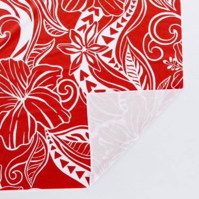 Hula Fabric / Kahiko&Hibiscus / JKH-592-RD