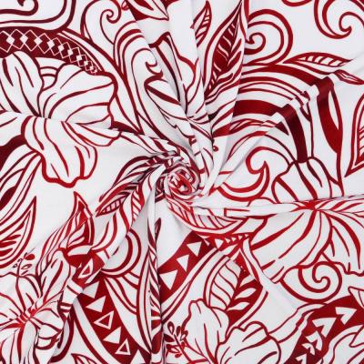 Hula Fabric / Kahiko&Hibiscus / JKH-592-WHRD