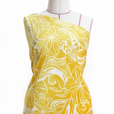 Hula Fabric / Kahiko&Hibiscus / JKH-592-YE