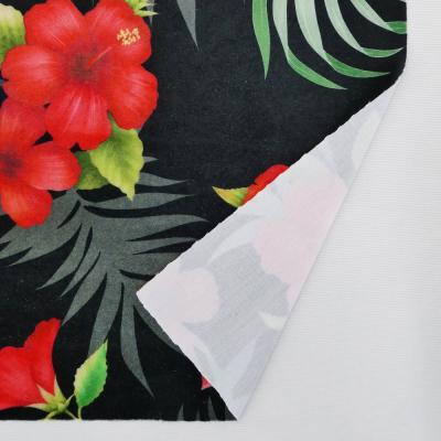 Hula Fabric / Hibiscus / JKH-594-BK