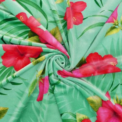 Hula Fabric / Hibiscus / JKH-594-GR