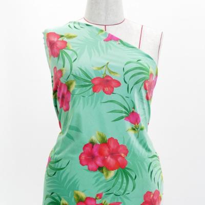 Hula Fabric / Hibiscus / JKH-594-GR