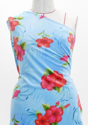 Hula Fabric / Hibiscus / JKH-594-LBL