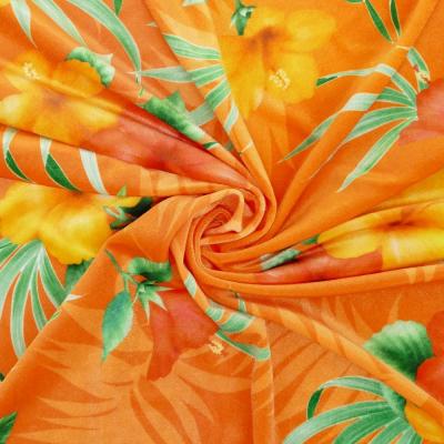 Hula Fabric / Hibiscus / JKH-594-OR