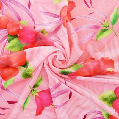 Hula Fabric / Hibiscus / JKH-594-PI