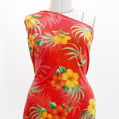 Hula Fabric / Hibiscus / JKH-594-RD