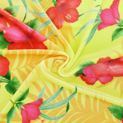 Hula Fabric / Hibiscus / JKH-594-YE