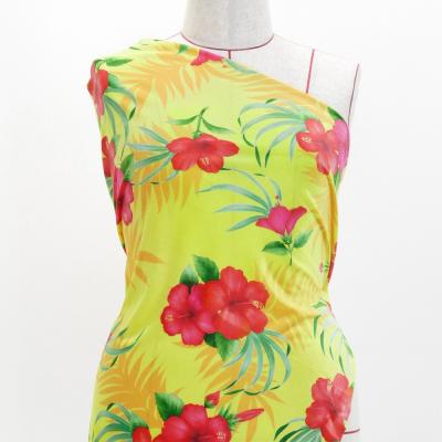 Hula Fabric / Hibiscus / JKH-594-YE