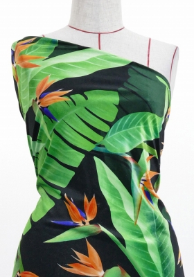 Hula Fabric / Strelitzia / JKH-596-BK