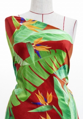 Hula Fabric / Strelitzia / JKH-596-RD