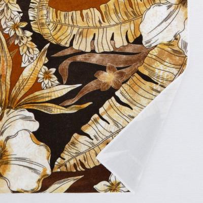 Hula Fabric / Hawaiian Flower / JKH-598-BR