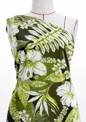 Hula Fabric / Hawaiian Flower / JKH-598-KA