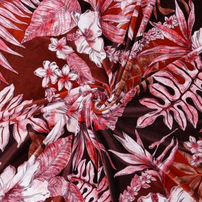 Hula Fabric / Hawaiian Flower / JKH-598-RD