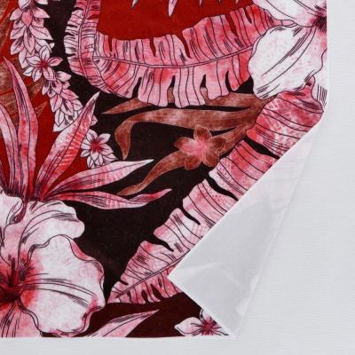 Hula Fabric / Hawaiian Flower / JKH-598-RD