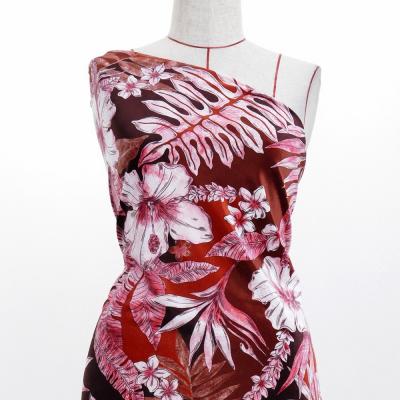 Hula Fabric / Hawaiian Flower / JKH-598-RD