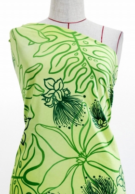 Hula Fabric / Lehua / JKH-602-GR