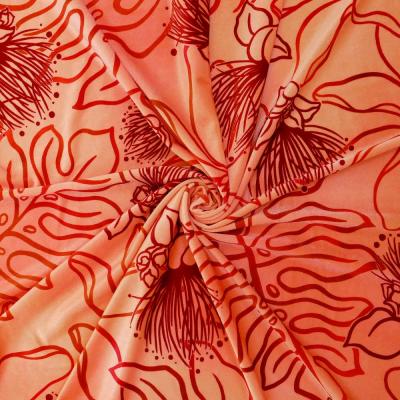 Hula Fabric / Lehua / JKH-602-ORRD