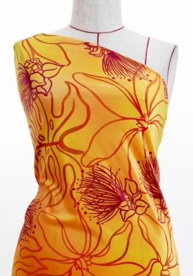 Hula Fabric / Lehua / JKH-602-OR