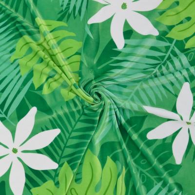 Hula Fabric / Hawaiian Flower / JKH-604-GR