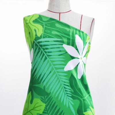 Hula Fabric / Hawaiian Flower / JKH-604-GR