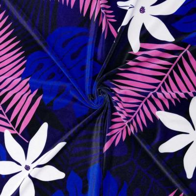 Hula Fabric / Hawaiian Flower / JKH-604-NVPI