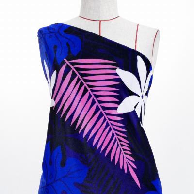 Hula Fabric / Hawaiian Flower / JKH-604-NVPI