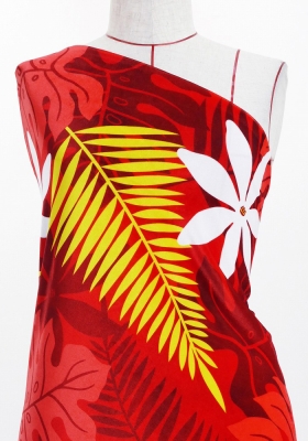 Hula Fabric / Hawaiian Flower / JKH-604-RDYE