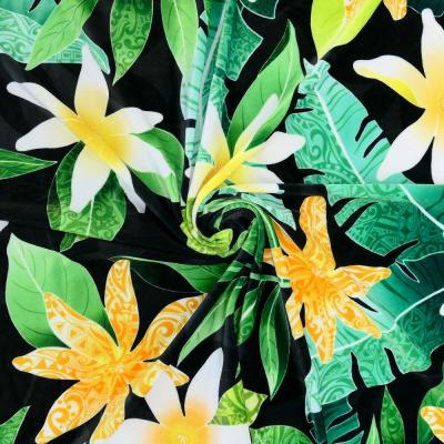 Hula Fabric / Tiare / JKH-606-BK