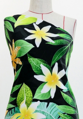 Hula Fabric / Tiare / JKH-606-BK
