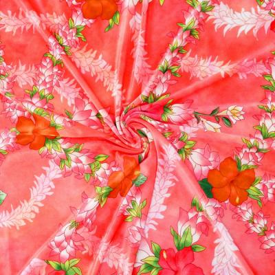 Hula Fabric / Hibiscus / JKH-608-RD