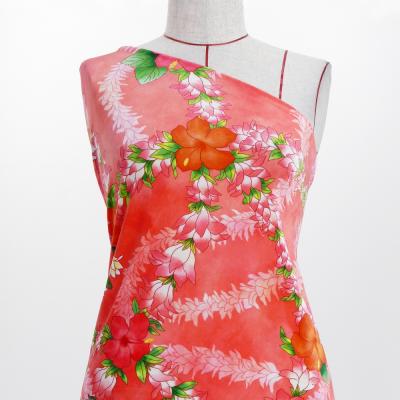 Hula Fabric / Hibiscus / JKH-608-RD