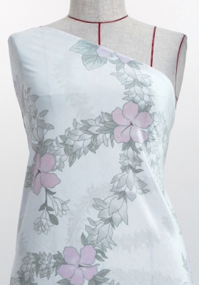 Hula Fabric / Hibiscus / JKH-608-WHGY
